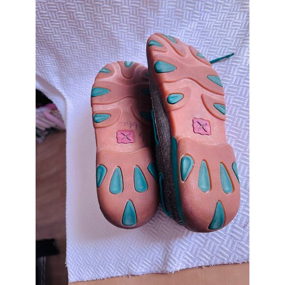 Twisted X ECO TWX Women’s Size 8M Driving Mocs Slip Resistant Washable Shoes - Picture 6 of 9